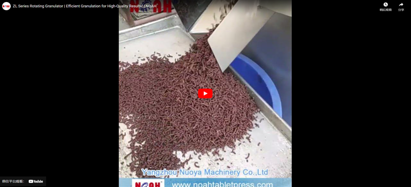 Food granules machine