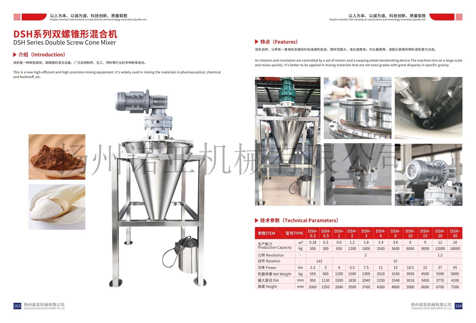 DSH双螺锥混合机