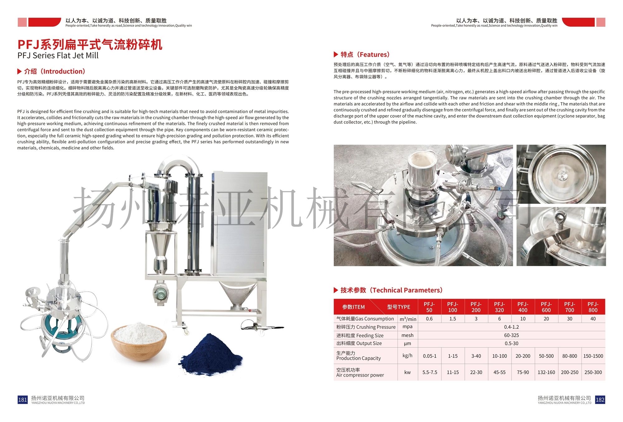 PFJ扁平式气流粉碎机