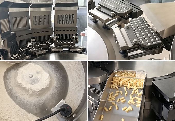 Capsule filling sealing machine