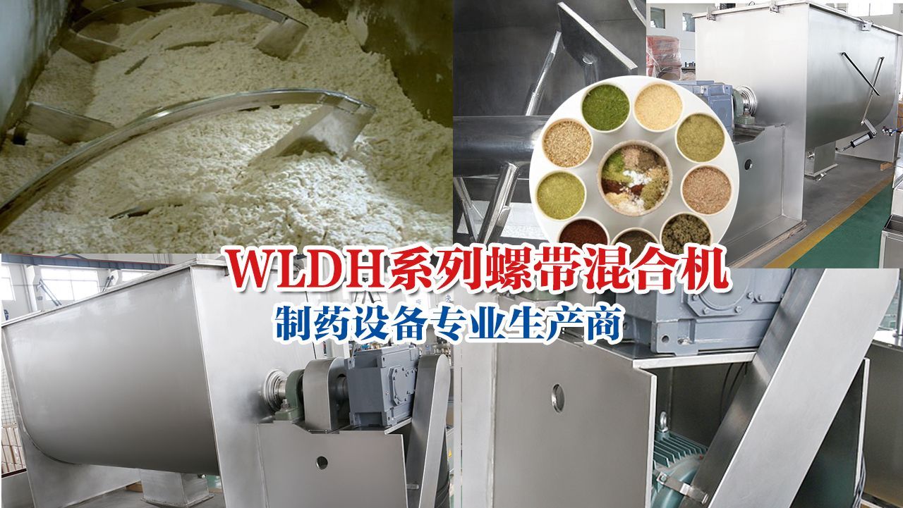 Paddle powder mixer blender