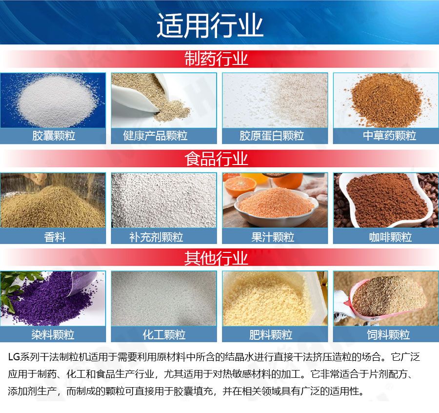 LG干法制粒机(卧式) LG干法制粒机(卧式)