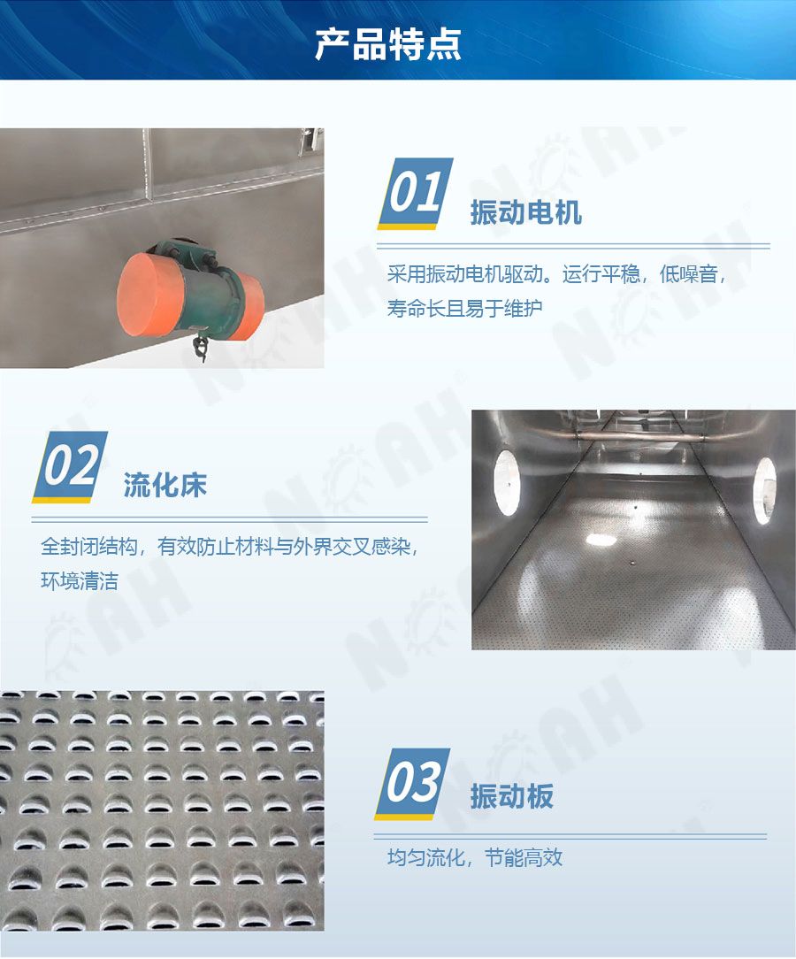 ZLG系列振动流化床干燥机