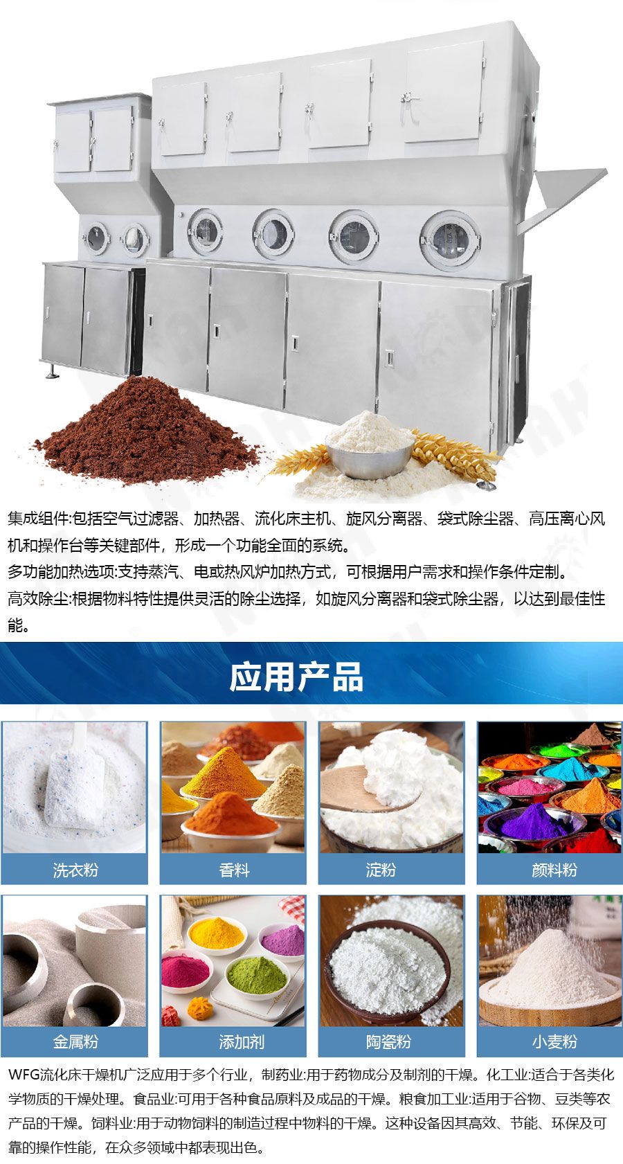 WFG卧室沸腾干燥机