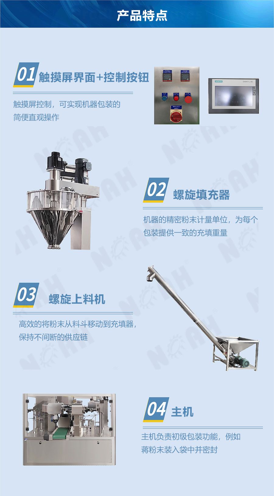 GLP全自动粉末给袋包装机